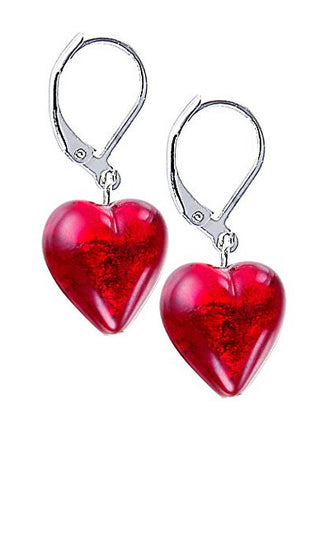Romantic Orecchini Pure Love with 24 carat gold in Lampglas ELH1 pearls
