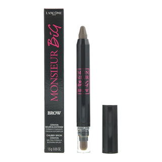 Lancome Monsieur Big Brow Blending Matita e pennello per sopracciglia 2 in 1 02 Castagna 15 g