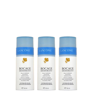Lancôme Bocage Roll-On Deodorant Set (Delicate Care Roll-On Deodorant) 3 X 50 ml 