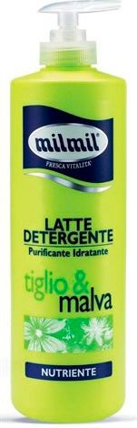 Mil Mil Latte Detergente Nutriente Purificante Tiglio E Malva 500 Ml