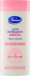 Venus Latte Di Pulizia Addolcente Viso & Occhi Pelli Secche E Sensibili 200 Ml