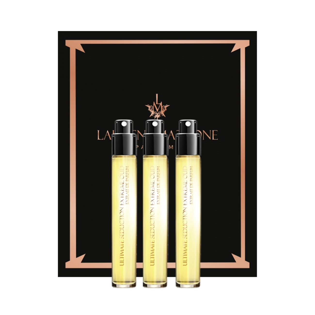 Σετ Τρίο Laurent Mazzone Εκχύλισμα Άρώματος Ultimate Seduction Oud Unisex 3 τεμ. 15 ml *Μινιατούρα