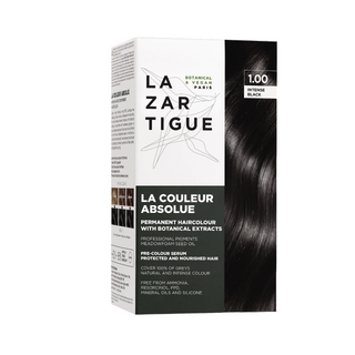 Lazartigue The Absolute Color Tintura permanente per capelli 1.00 Nero intenso 143 ml