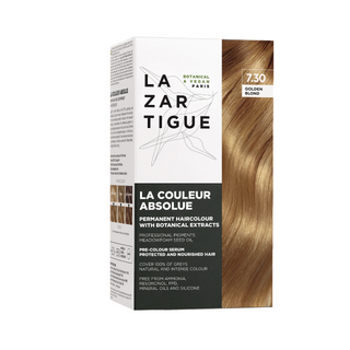 Lazartigue The Absolute Color Tintura permanente per capelli 7.30 Biondo dorato 143 ml
