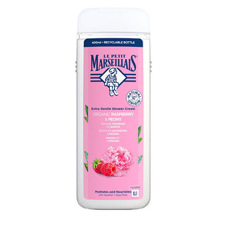 Le petit marseillais Cream Gel doccia Bio Raspberry & Peony 400 ml