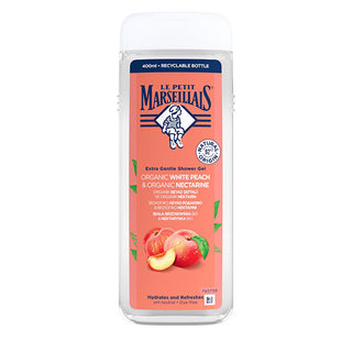 Le petit marseillais Gel doccia Bio White Peach & Bio Nectarine 400 ml