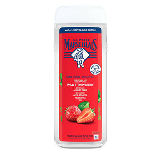Le petit marseillais Gel doccia BIO Wild Strawberry Gel doccia - Volume: 400 ml