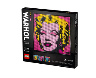 Lego, Arte, Marilyn Monroe di Andy Warhol, Set da costruzione, 31197, Unisex, 18+ anni, 3341 pezzi