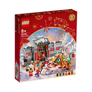 Lego, Lego , Storia di Nian, Set da costruzione, 80106, unisex, 8+ anni, 1067 pezzi