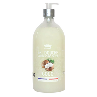 Les Petites Bains de Provence Gel doccia al cocco per pelli sensibili 1000 ml