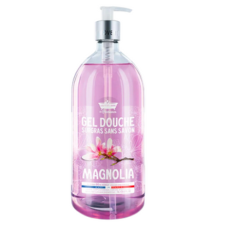 Les Petites Bains de Provence Magnolia gel doccia Per Corpo Viso e Capelli Per Pelli Sensibili 1000 ml