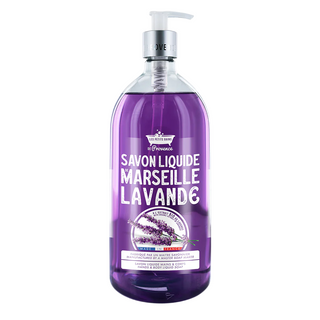 Les Petites Bains de Provence Sapone liquido alla lavanda di Marsiglia per mani e corpo 1000 ml