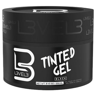 LEVEL3 Gel Colorato Nero 250 ml