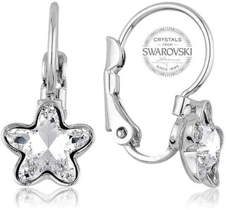 Levien Girlish Orecchini with clear crystal STARBLOOM