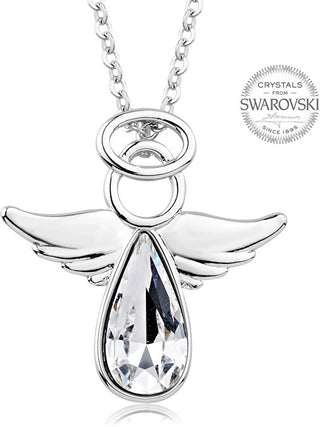 Levien Collana Di Cristallo Angelo Rafael
