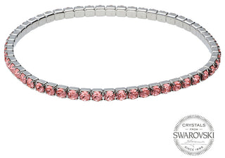 Levien Glittering Bracciale with Rose Peach crystals 1459573