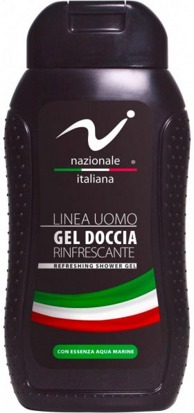 Nazionale Italiana Linha Homem Gel de Duche Refrescante 300 ml 