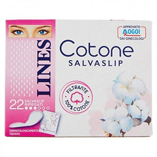 Lines Lines Cotone Proteggislip Ripiegati 22 Pezzi