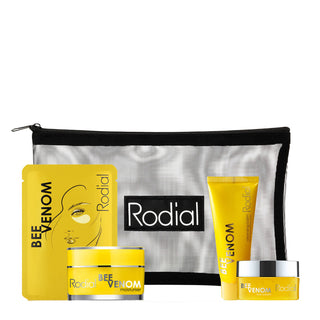 Little Luxuries Kit Set Rodial: veleno d'api, idratante, crema, per il viso, 15 ml + balsamo detergente, per il viso, 20 ml + crema per gli occhi, 5 ml + rassodante, patch per gli occhi, 3 g