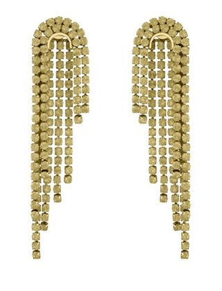 Liu Jo Orecchini Lunghi Scintillanti Con Cristalli Fashion Lj2767