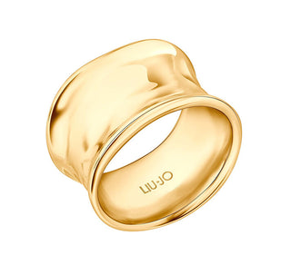 Liu jo Designer gold-plated Anello Essential LJ2731M - Circuit: 56 mm