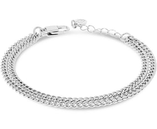 Liu Jo Bracciale Doppio Da Uomo In Acciaio Mlj446