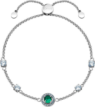 Liu jo Elegant steel Bracciale with zircons Essential LJ2273