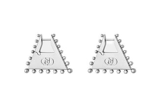 Liu Jo Eleganti Orecchini Triangolari In Acciaio Lj3066