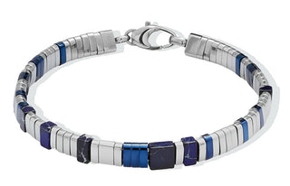 Liu Jo Bracciale Di Perline Per Uomo Con Lapislazzuli Mlj577