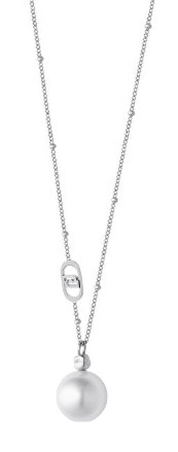 Liu jo Minimalist Collana with synthetic pearl LJ3012