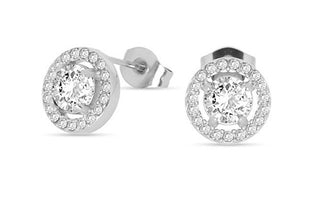 Liu jo Timeless steel Orecchini with zircons Essential LJ2262