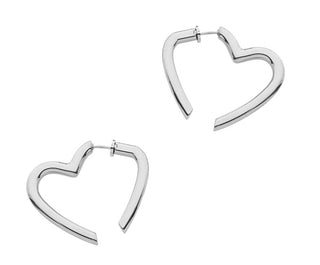 Liu jo Steel Orecchini Heart Icones LJ3197