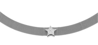 Liu Jo Collar gargantilla de acero con símbolos de estrella Lj1869 