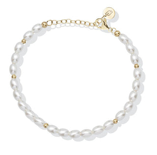 Liu Jo Steel Anklet with Synthetic Pearls Lj2848 