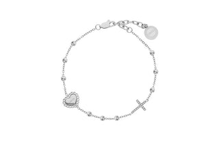 Liu jo Steel Bracciale with crystals Icones LJ3207