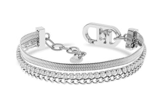 Liu Jo Bracciale Triplo In Acciaio Per Donna Fashion Lj2646
