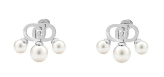 Liu jo Charming steel Orecchini with pearls Stones LJ3174