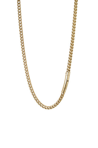 Liu jo Men's gold-plated steel Collana MLJ685