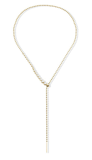 Liu jo Sliding gold-plated Collana with crystals LJ2828
