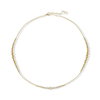 Liu Jo Collana Con Palline Placcate Oro E Cristalli Lj2824
