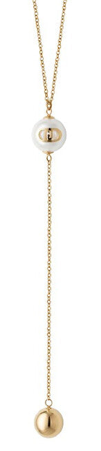 Liu Jo Collana Placcata Oro Con Perla Sintetica Lj3010