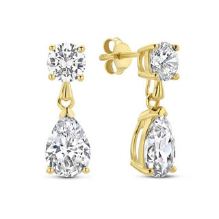Liu Jo Matched Earrings Gold-Plated with Zirconia Lj2587 