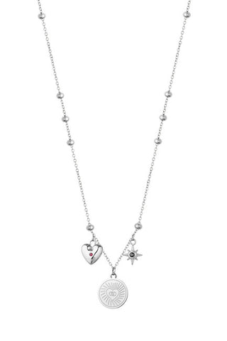 Liu jo Matching Collana with pendants Icones LJ3159