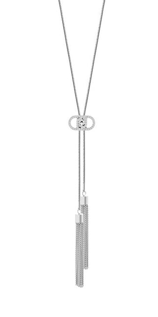 Liu Jo Elegante Collana Lunga In Acciaio Fashion Lj2649