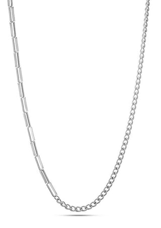 Liu Jo Elegante Collana Da Uomo In Acciaio Mlj440