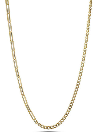 Liu Jo Collana Da Uomo In Acciaio Placcato Oro Mlj442