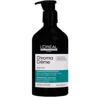 Loreal Chroma Creme Shampoo Green Dyes 500 ml