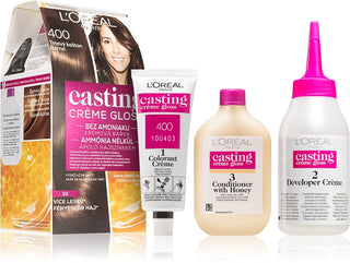 L´oréal professionnel Casting Coloração Capilar Creme Gloss 400 Castanho Escuro