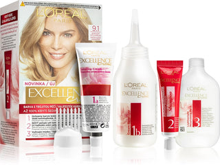 L´oréal professionnel Creme Excellence 9.1 Loiro Claro Acinzentado Natural