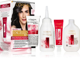 L´oréal professionnel Excellence Creme 1.01 Preto intenso e escuro